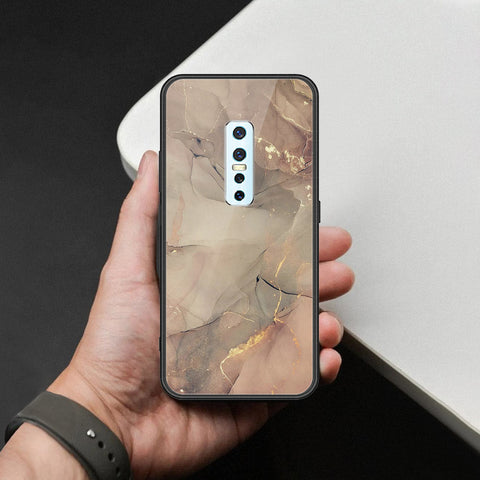 Vivo V17 Pro Cover - Mystic Marble Series - HQ Ultra Shine Premium Infinity Glass Soft Silicon Borders Case