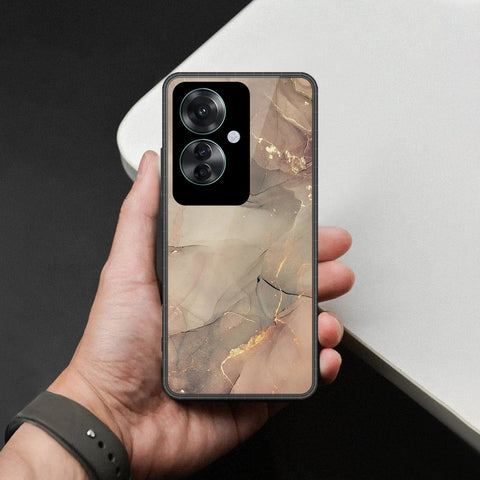 Oppo Reno 11F 5G Cover - Mystic Marble Series - HQ Ultra Shine Premium Infinity Glass Soft Silicon Borders Case