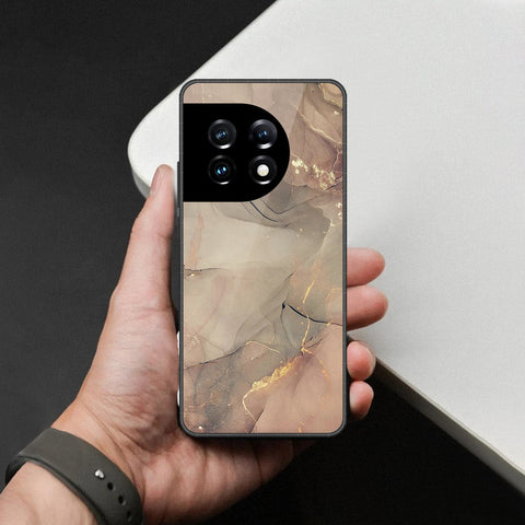 OnePlus Ace 2 Pro Cover - Mystic Marble Series - HQ Ultra Shine Premium Infinity Glass Soft Silicon Borders Case