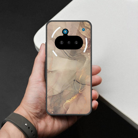 Nothing Phone 3a Cover - Mystic Marble Series - HQ Ultra Shine Premium Infinity Glass Soft Silicon Borders Case