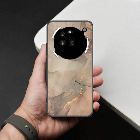 Nothing Phone 3a Pro Cover - Mystic Marble Series - HQ Ultra Shine Premium Infinity Glass Soft Silicon Borders Case