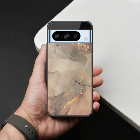 Google Pixel 8 Pro Cover - Mystic Marble Series - HQ Ultra Shine Premium Infinity Glass Soft Silicon Borders Case