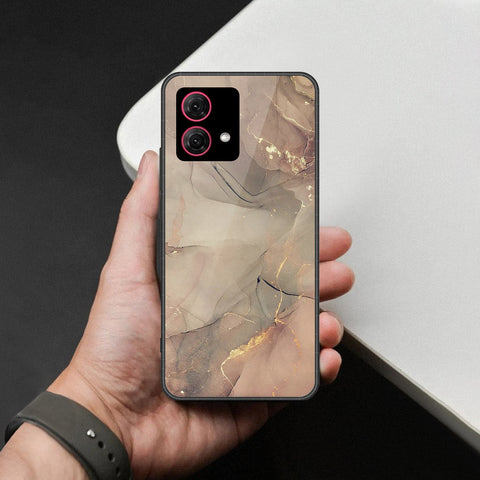 Motorola Moto G84 Cover - Mystic Marble Series - HQ Ultra Shine Premium Infinity Glass Soft Silicon Borders Case