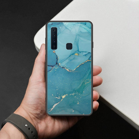 Samsung Galaxy A9 Star Pro Cover - Mystic Marble Series - HQ Ultra Shine Premium Infinity Glass Soft Silicon Borders Case