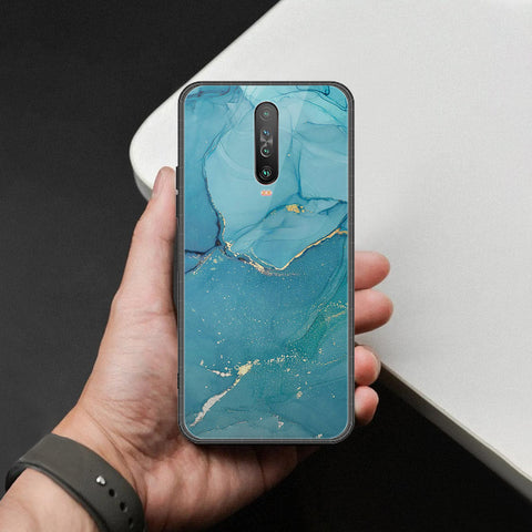 Xiaomi Poco X2 Cover - Mystic Marble Series - HQ Ultra Shine Premium Infinity Glass Soft Silicon Borders Case