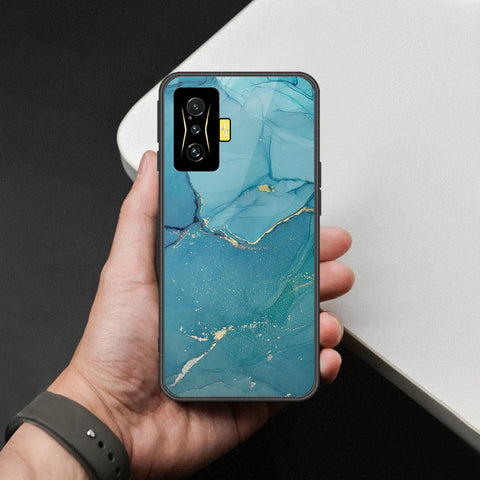 Xiaomi Poco F4 GT Cover - Mystic Marble Series - HQ Ultra Shine Premium Infinity Glass Soft Silicon Borders Case