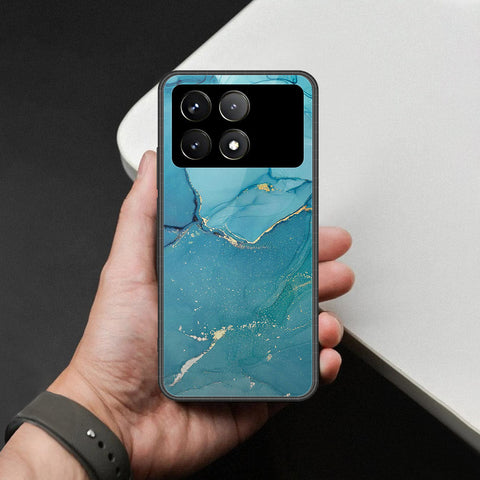 Xiaomi Poco X6 Pro Cover - Mystic Marble Series - HQ Ultra Shine Premium Infinity Glass Soft Silicon Borders Case