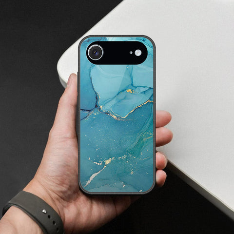 iPhone 17 Air - Mystic Marble Series - HQ Ultra Shine Premium Infinity Glass Soft Silicon Borders Case