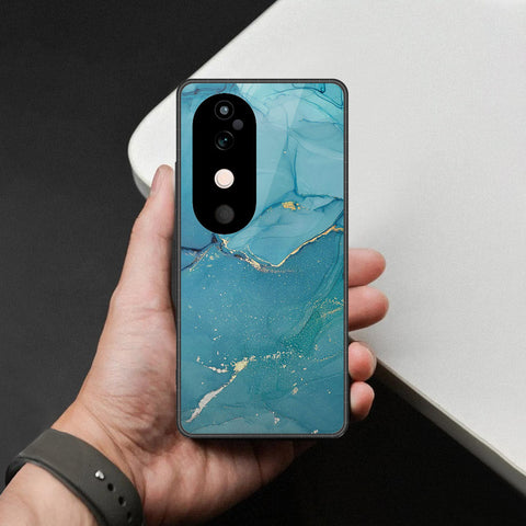 Vivo S19 Cover - Mystic Marble Series - HQ Ultra Shine Premium Infinity Glass Soft Silicon Borders Case