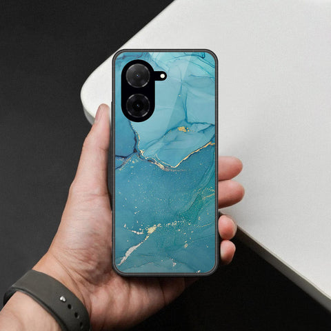Xiaomi Redmi A5 4G Cover - Mystic Marble Series - HQ Ultra Shine Premium Infinity Glass Soft Silicon Borders Case