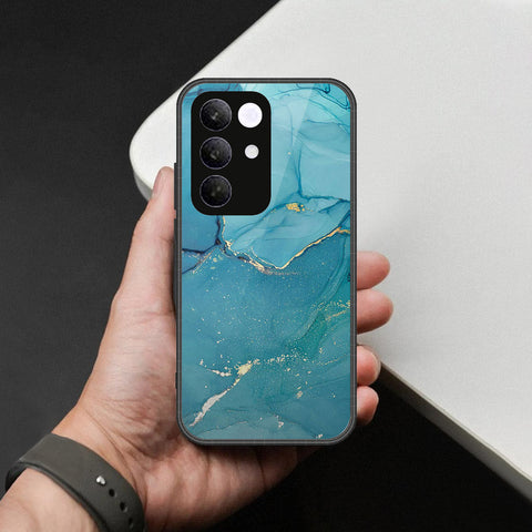 Realme C85 Pro Cover - Mystic Marble Series - HQ Ultra Shine Premium Infinity Glass Soft Silicon Borders Case