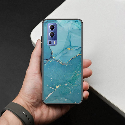 Vivo Y52 5G Cover - Mystic Marble Series - HQ Ultra Shine Premium Infinity Glass Soft Silicon Borders Case