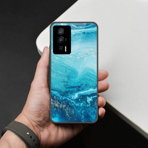 Xiaomi Redmi K60 Pro Cover - Mystic Marble Series - HQ Ultra Shine Premium Infinity Glass Soft Silicon Borders Case