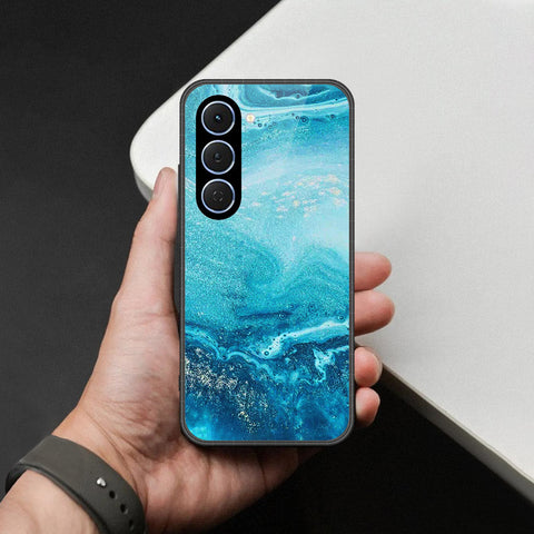 Tecno Spark 40 Pro Cover - Mystic Marble Series - HQ Ultra Shine Premium Infinity Glass Soft Silicon Borders Case