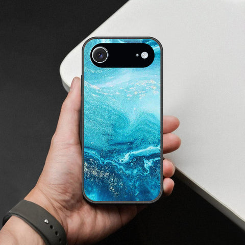 iPhone 17 Air - Mystic Marble Series - HQ Ultra Shine Premium Infinity Glass Soft Silicon Borders Case