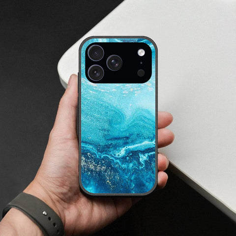 iPhone 17 Pro - Mystic Marble Series - HQ Ultra Shine Premium Infinity Glass Soft Silicon Borders Case