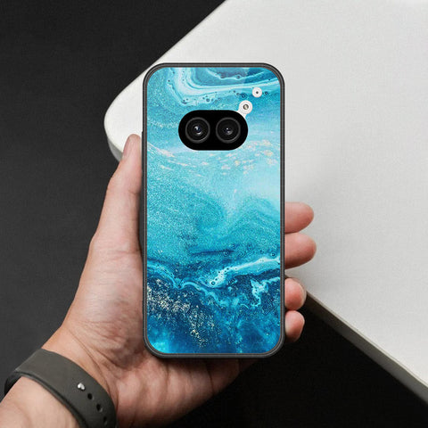Nothing Phone 2a Cover - Mystic Marble Series - HQ Ultra Shine Premium Infinity Glass Soft Silicon Borders Case