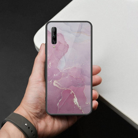 Honor 9X Pro Cover - Mystic Marble Series - HQ Ultra Shine Premium Infinity Glass Soft Silicon Borders Case