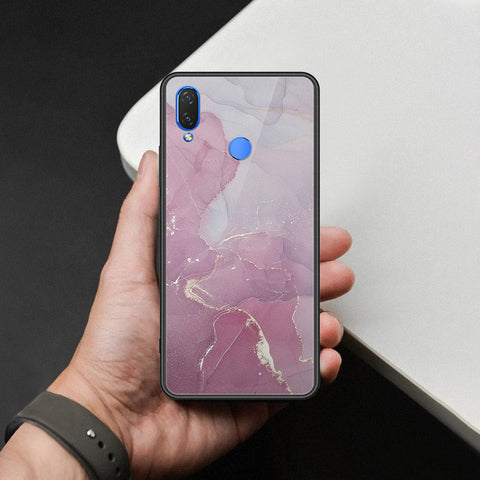 Huawei Nova 3i  Cover - Mystic Marble Series - HQ Ultra Shine Premium Infinity Glass Soft Silicon Borders Case