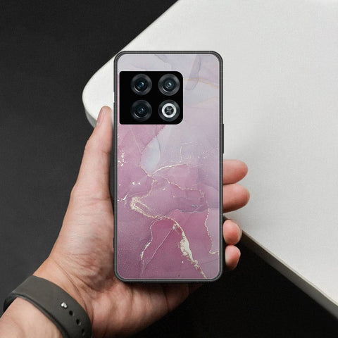 OnePlus 10 Pro Cover - Mystic Marble Series - HQ Ultra Shine Premium Infinity Glass Soft Silicon Borders Case