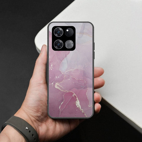 OnePlus Ace Racing Cover - Mystic Marble Series - HQ Ultra Shine Premium Infinity Glass Soft Silicon Borders Case