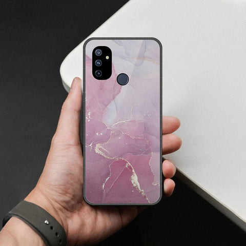 OnePlus Nord N100 Cover - Mystic Marble Series - HQ Ultra Shine Premium Infinity Glass Soft Silicon Borders Case