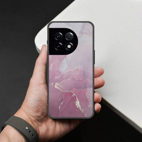 OnePlus 11R Cover - Mystic Marble Series - HQ Ultra Shine Premium Infinity Glass Soft Silicon Borders Case