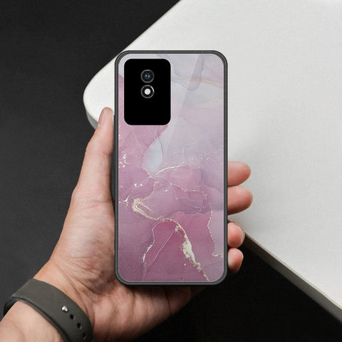Vivo Y02t Cover - Mystic Marble Series - HQ Ultra Shine Premium Infinity Glass Soft Silicon Borders Case