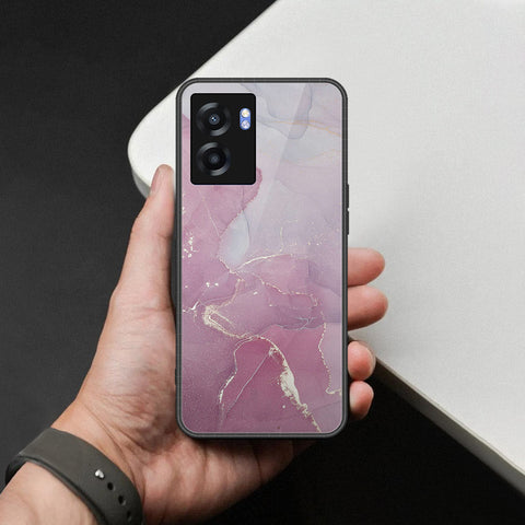 OnePlus Nord N300 Cover - Mystic Marble Series - HQ Ultra Shine Premium Infinity Glass Soft Silicon Borders Case