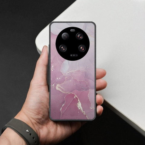 Xiaomi 13 Ultra Cover - Mystic Marble Series - HQ Ultra Shine Premium Infinity Glass Soft Silicon Borders Case