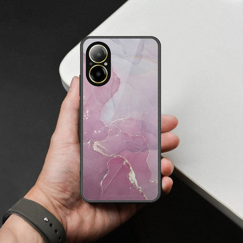 Realme C67 4G Cover - Mystic Marble Series - HQ Ultra Shine Premium Infinity Glass Soft Silicon Borders Case