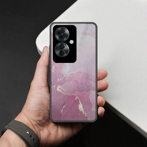 Oppo Reno 11F 5G Cover - Mystic Marble Series - HQ Ultra Shine Premium Infinity Glass Soft Silicon Borders Case