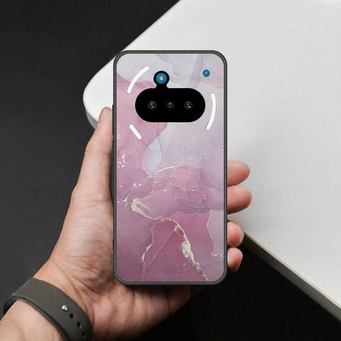 Nothing Phone 3a Cover - Mystic Marble Series - HQ Ultra Shine Premium Infinity Glass Soft Silicon Borders Case