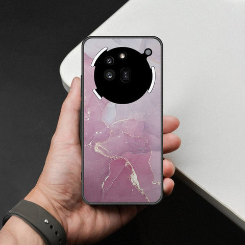 Nothing Phone 3a Pro Cover - Mystic Marble Series - HQ Ultra Shine Premium Infinity Glass Soft Silicon Borders Case