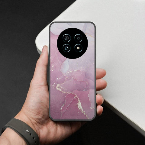 Realme 13 Plus 5G Cover - Mystic Marble Series - HQ Ultra Shine Premium Infinity Glass Soft Silicon Borders Case
