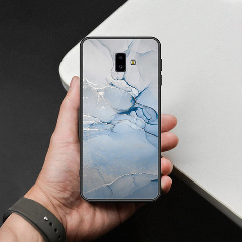 Samsung Galaxy J6 Prime Cover - Mystic Marble Series - HQ Ultra Shine Premium Infinity Glass Soft Silicon Borders Case