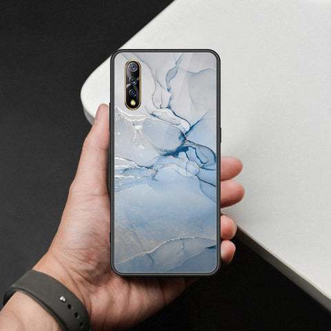 Vivo Y7s Cover - Mystic Marble Series - HQ Ultra Shine Premium Infinity Glass Soft Silicon Borders Case