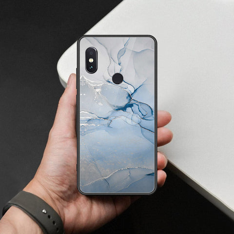 Xiaomi Redmi Note 5 Pro Cover - Mystic Marble Series - HQ Ultra Shine Premium Infinity Glass Soft Silicon Borders Case