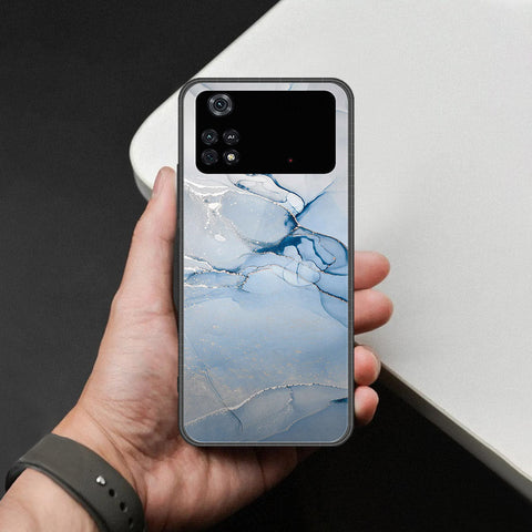 Xiaomi Poco M4 Pro Cover - Mystic Marble Series - HQ Ultra Shine Premium Infinity Glass Soft Silicon Borders Case