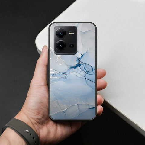 Vivo V25e Cover - Mystic Marble Series - HQ Ultra Shine Premium Infinity Glass Soft Silicon Borders Case