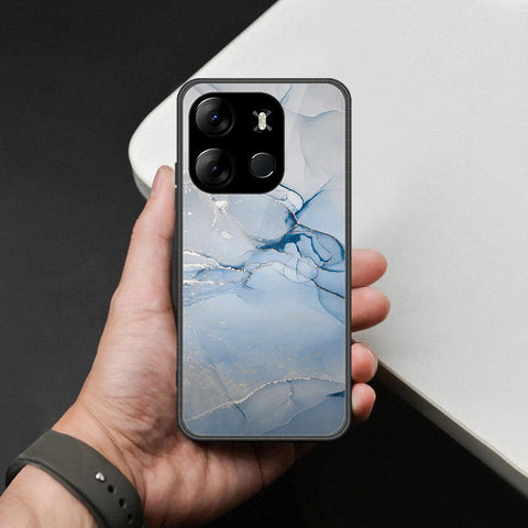 Tecno Spark Go 2023 Cover - Mystic Marble Series - HQ Ultra Shine Premium Infinity Glass Soft Silicon Borders Case
