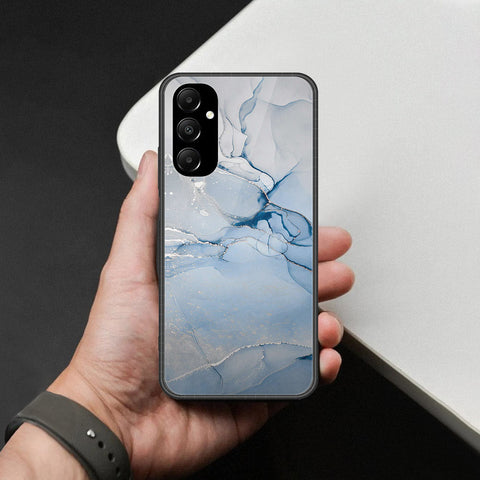 Samsung Galaxy A05s Cover - Mystic Marble Series - HQ Ultra Shine Premium Infinity Glass Soft Silicon Borders Case