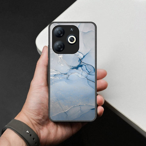 itel P55 4G Cover - Mystic Marble Series - HQ Ultra Shine Premium Infinity Glass Soft Silicon Borders Case