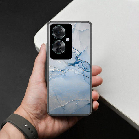 Oppo Reno 11F 5G Cover - Mystic Marble Series - HQ Ultra Shine Premium Infinity Glass Soft Silicon Borders Case