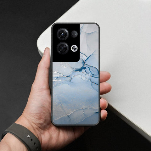 Oppo Reno 8 Pro Plus Cover - Mystic Marble Series - HQ Ultra Shine Premium Infinity Glass Soft Silicon Borders Case