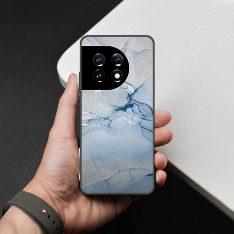 OnePlus Ace 2 Pro Cover - Mystic Marble Series - HQ Ultra Shine Premium Infinity Glass Soft Silicon Borders Case