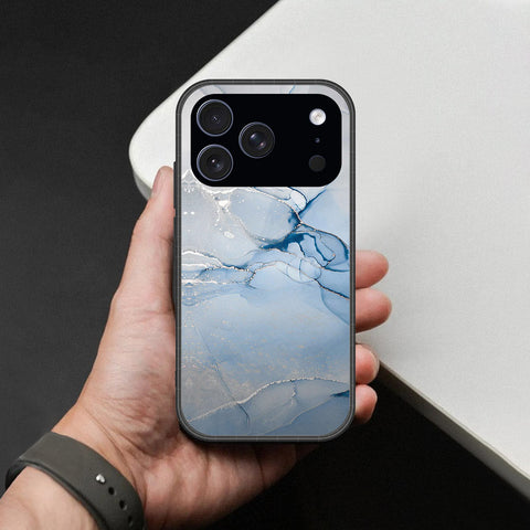 iPhone 17 Pro Max - Mystic Marble Series - HQ Ultra Shine Premium Infinity Glass Soft Silicon Borders Case
