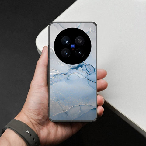 Vivo V7 Plus Cover - Mystic Marble Series - HQ Ultra Shine Premium Infinity Glass Soft Silicon Borders Case