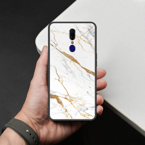 Oppo A9 / A9x Cover - Mystic Marble Series - HQ Ultra Shine Premium Infinity Glass Soft Silicon Borders Case