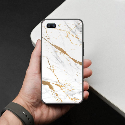 Oppo A12e Cover - Mystic Marble Series - HQ Ultra Shine Premium Infinity Glass Soft Silicon Borders Case